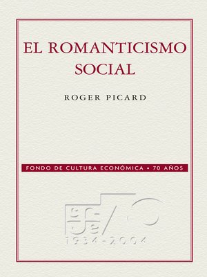 cover image of El romanticismo social